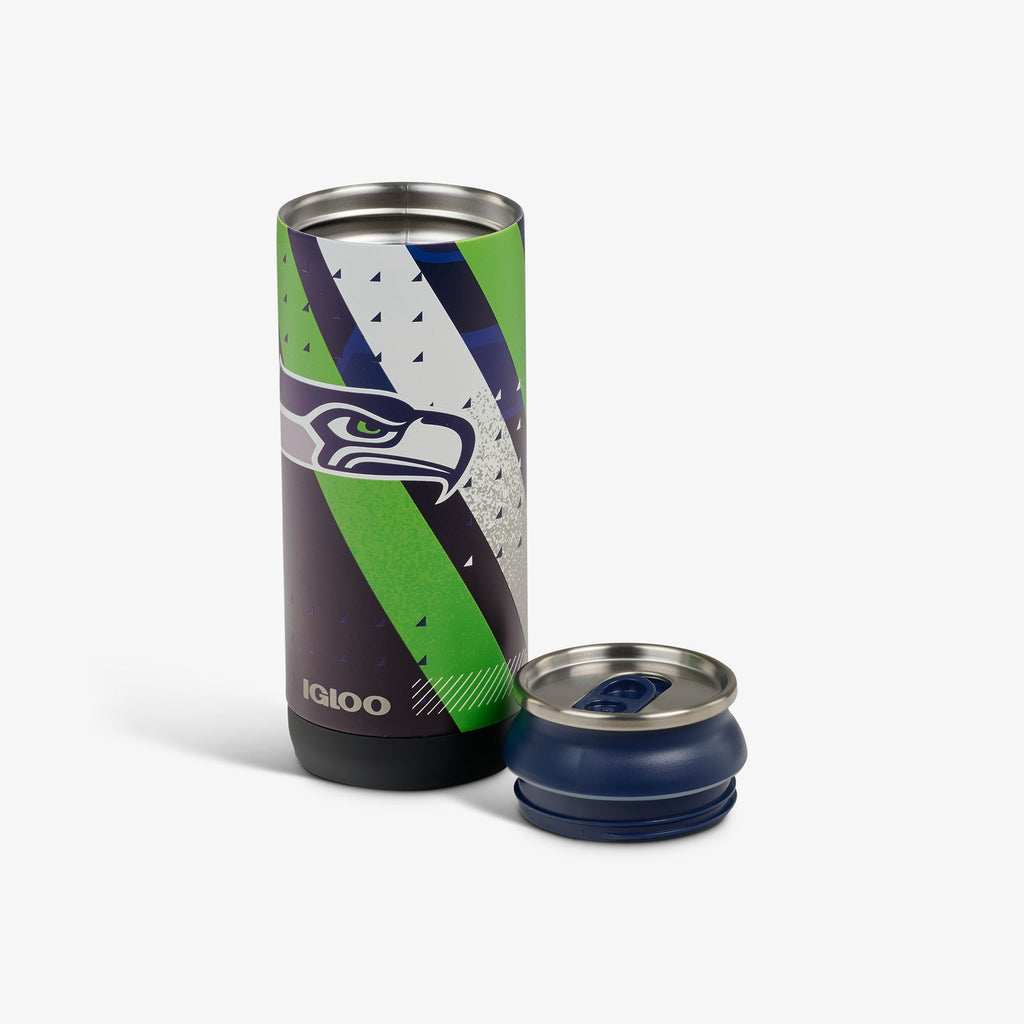 NFL 16 Oz Can F6 - Seahawks - Open View
