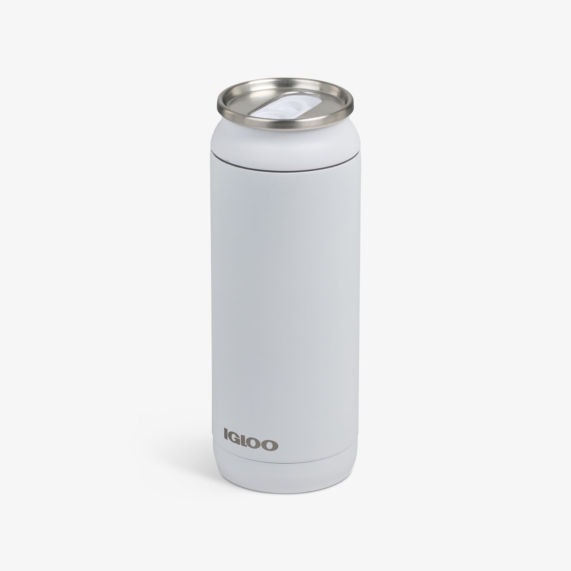 16 Oz Can H9 - White - Product View