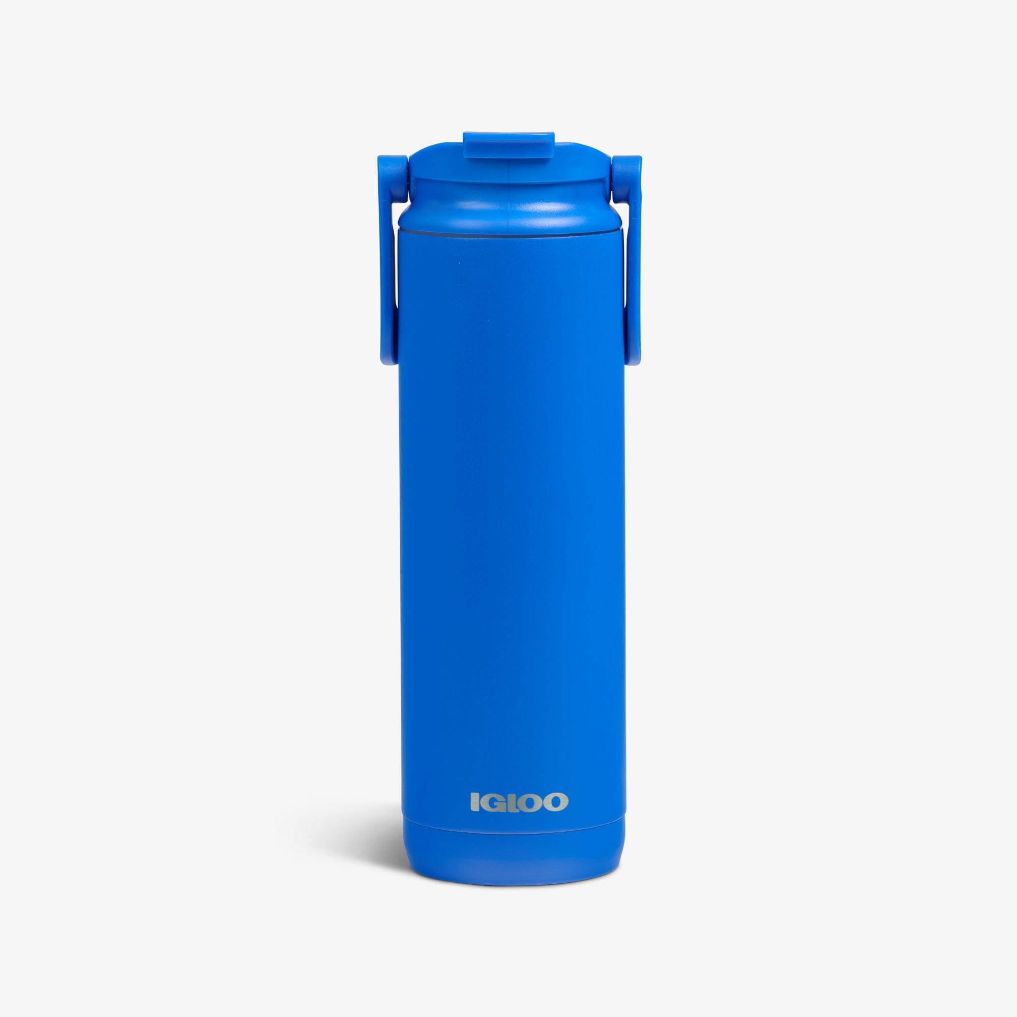 20 Oz Flip ‘n’ Sip Tumbler B8 - Sport Blue - Custom - Front View