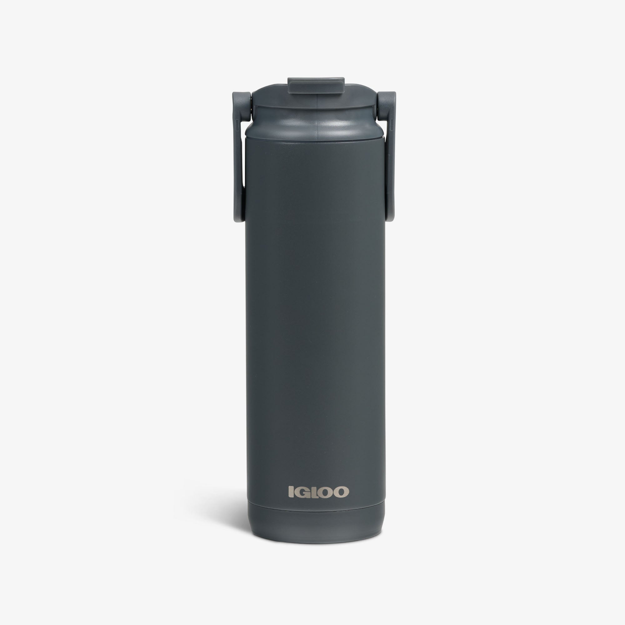 20 Oz Flip ‘n’ Sip Tumbler B8 - Carbonite - Custom - Front View