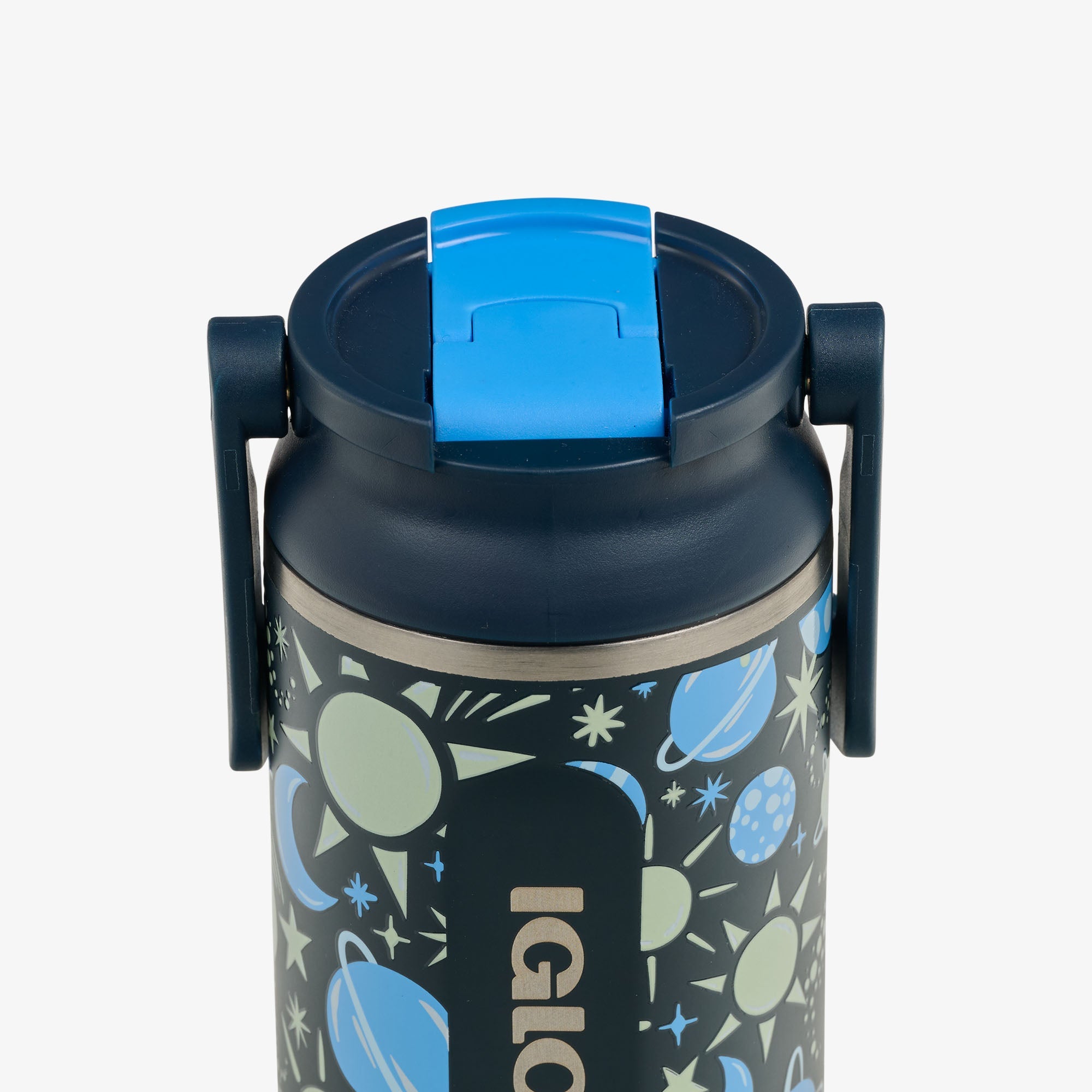 Kids Lunch Glow 12 Oz Sipper Bottle C1 - Cosmic Glow - Product View