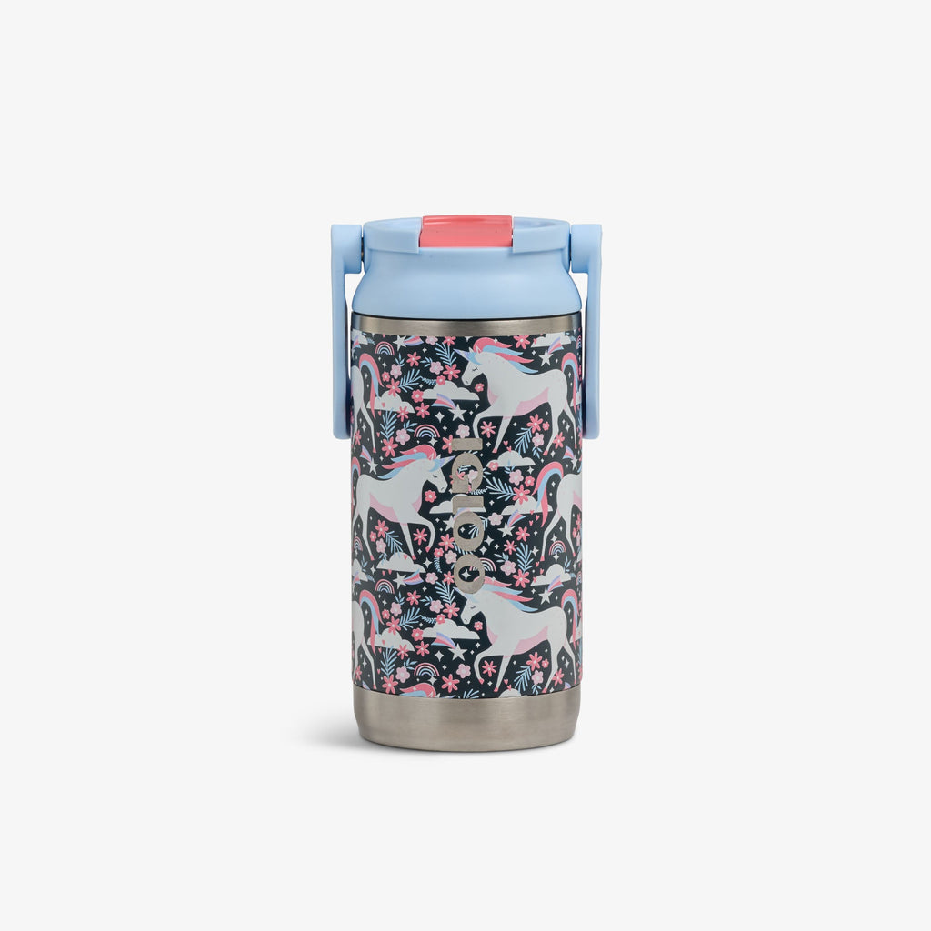 Kids Lunch 12 Oz Sipper Bottle G7 - Unicorns - Front View