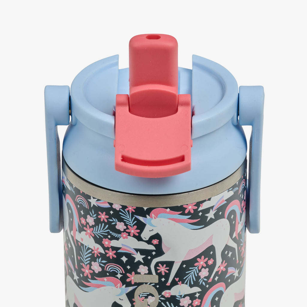 Kids Lunch 12 Oz Sipper Bottle G7 - Unicorns - Product View