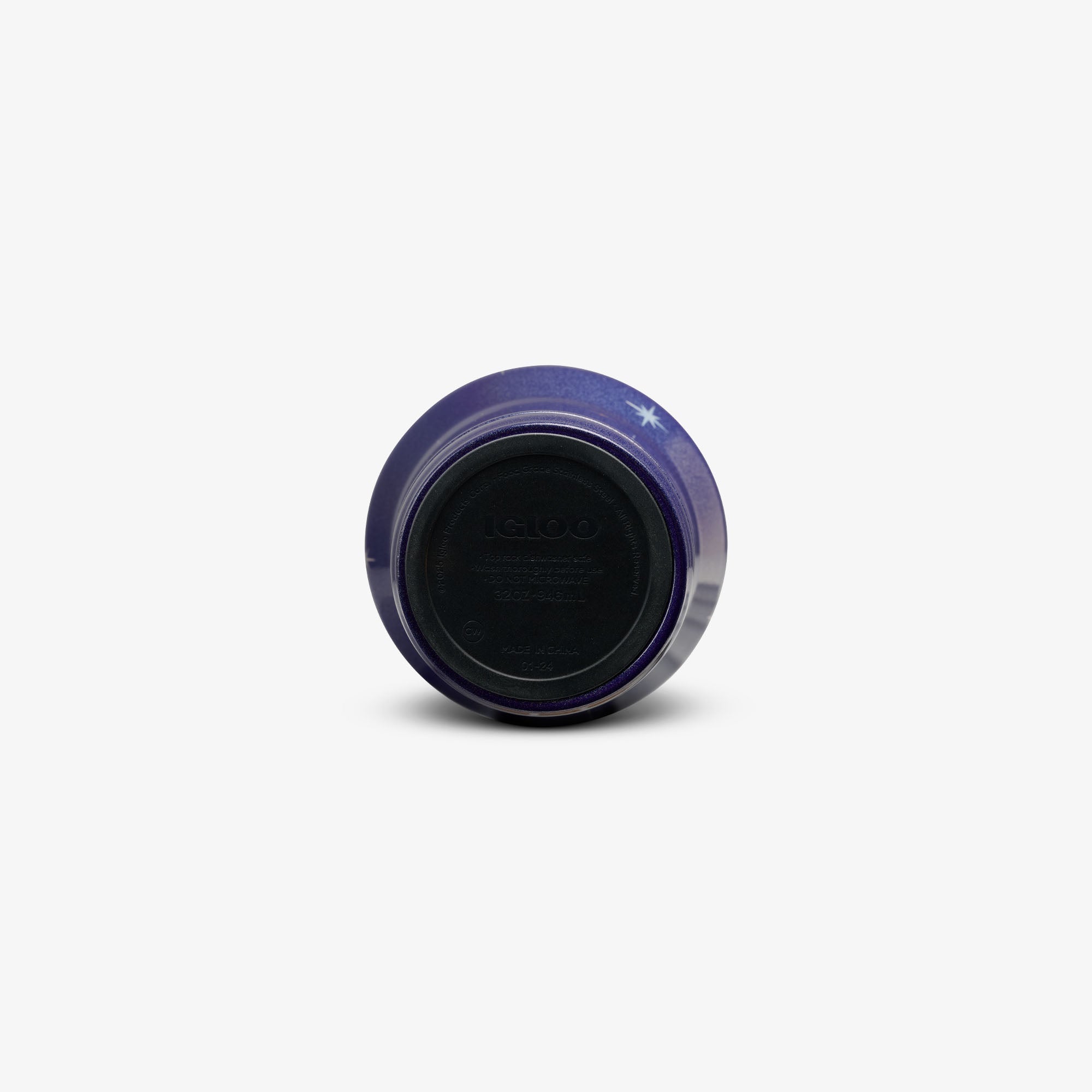 32 Oz Sport Sipper Bottle Q8 - Mystic Purple - Product View