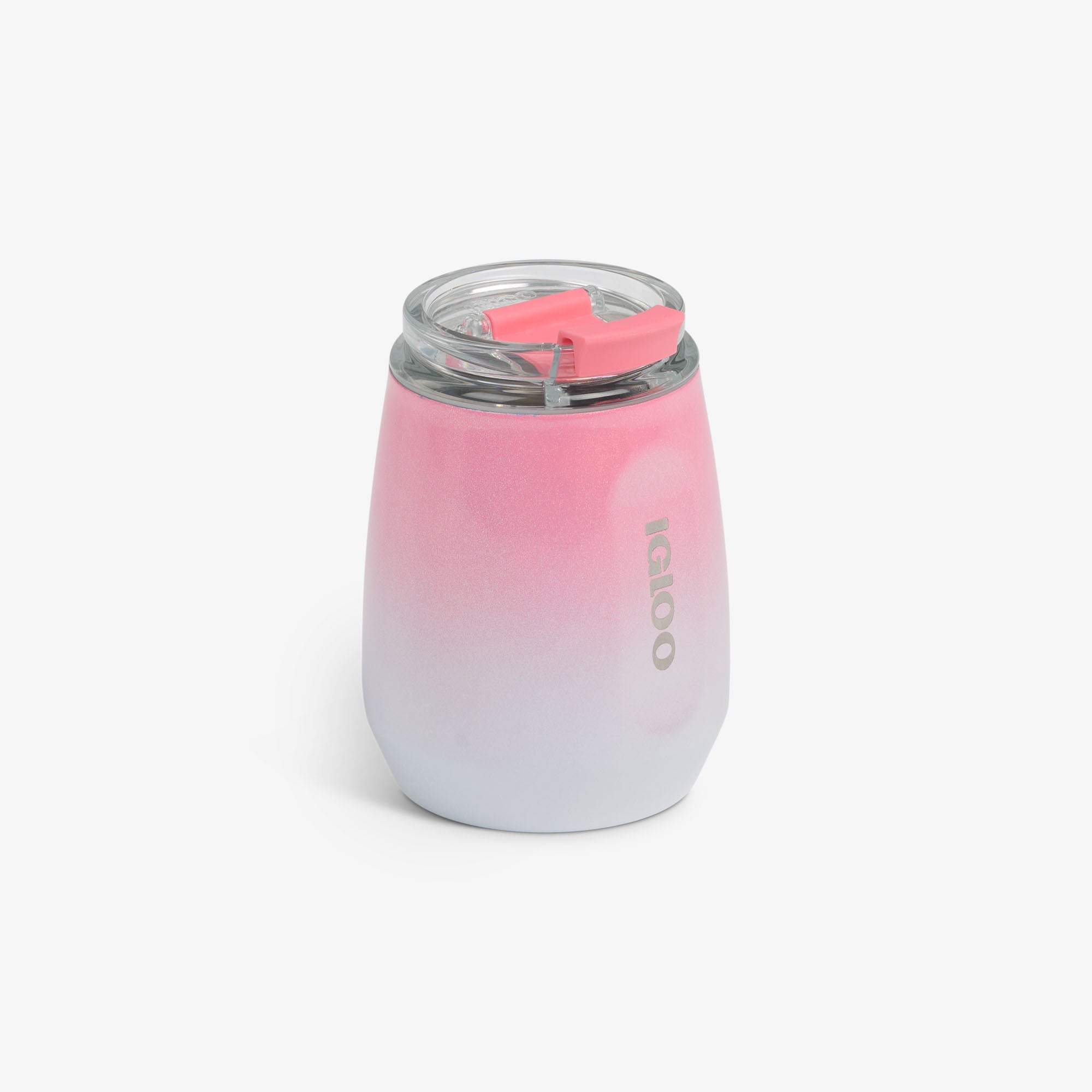 10 Oz Wine Tumbler B8 - Gradient Pink - Product View