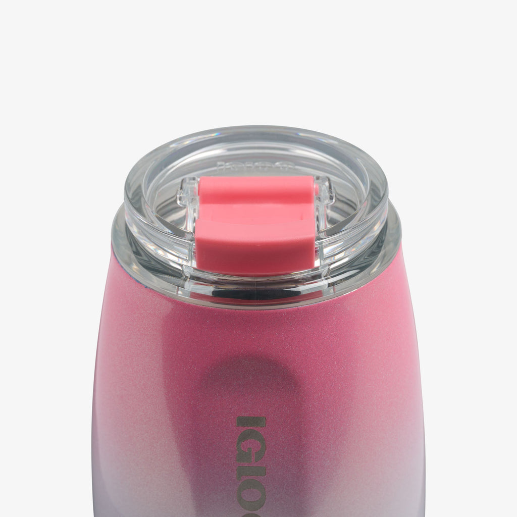 10 Oz Wine Tumbler B8 - Gradient Pink - Product View