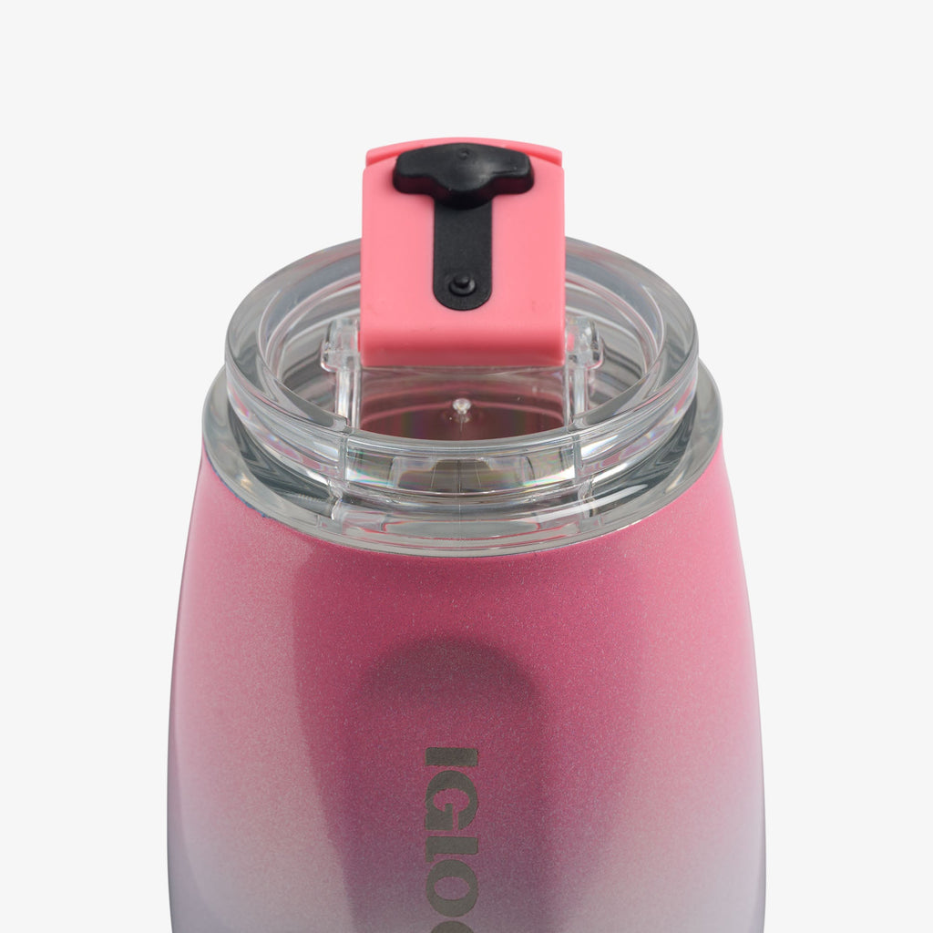 10 Oz Wine Tumbler B8 - Gradient Pink - Product View