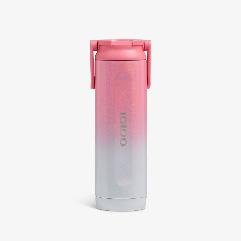 20 Oz Sport Sipper Bottle V9 - Gradient Pink - Front View