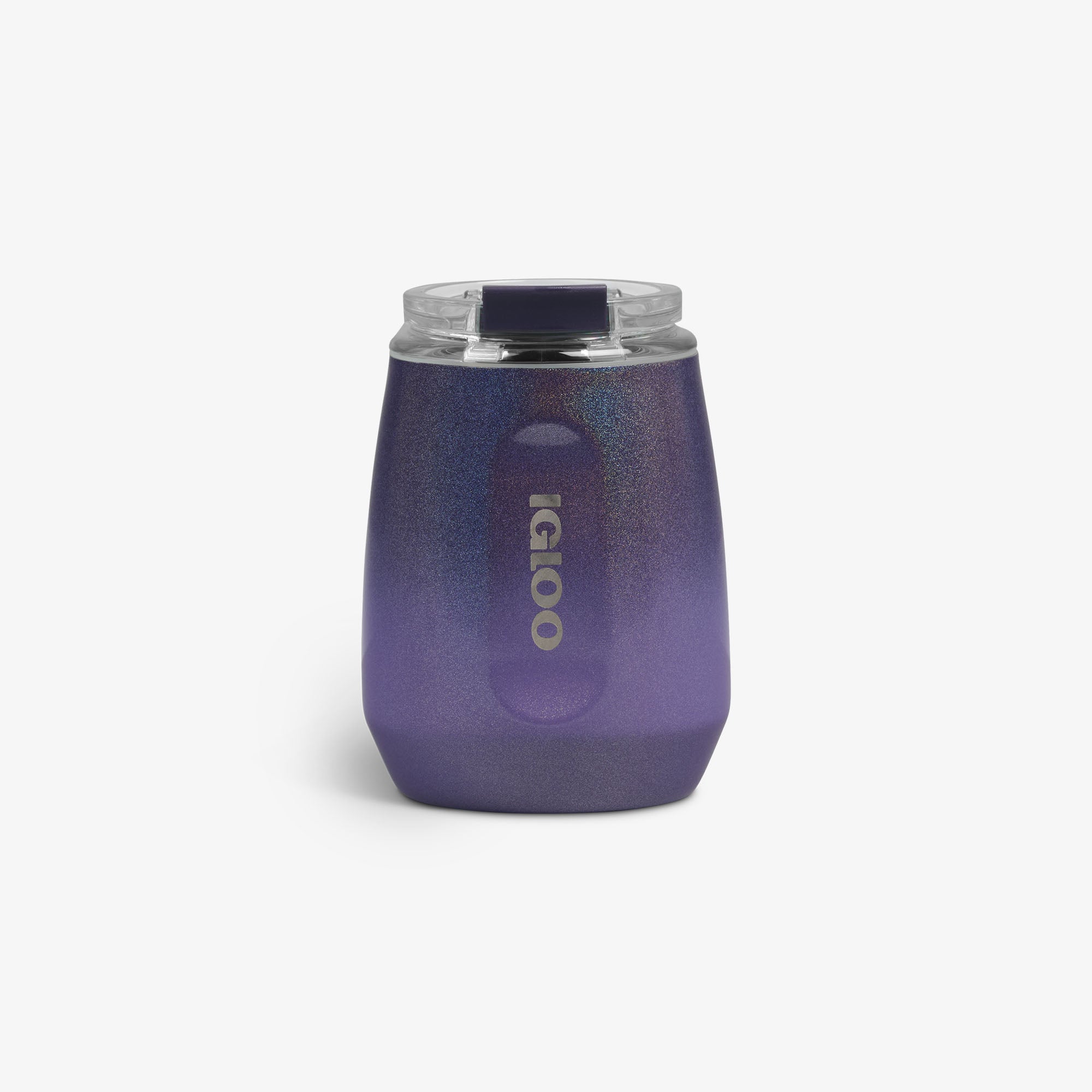 10 Oz Wine Tumbler B8 - Gradient Grape - Front View
