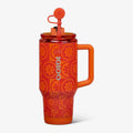 32 Oz Flip ‘n’ Sip Travel Mug C6 - Orange - Product View