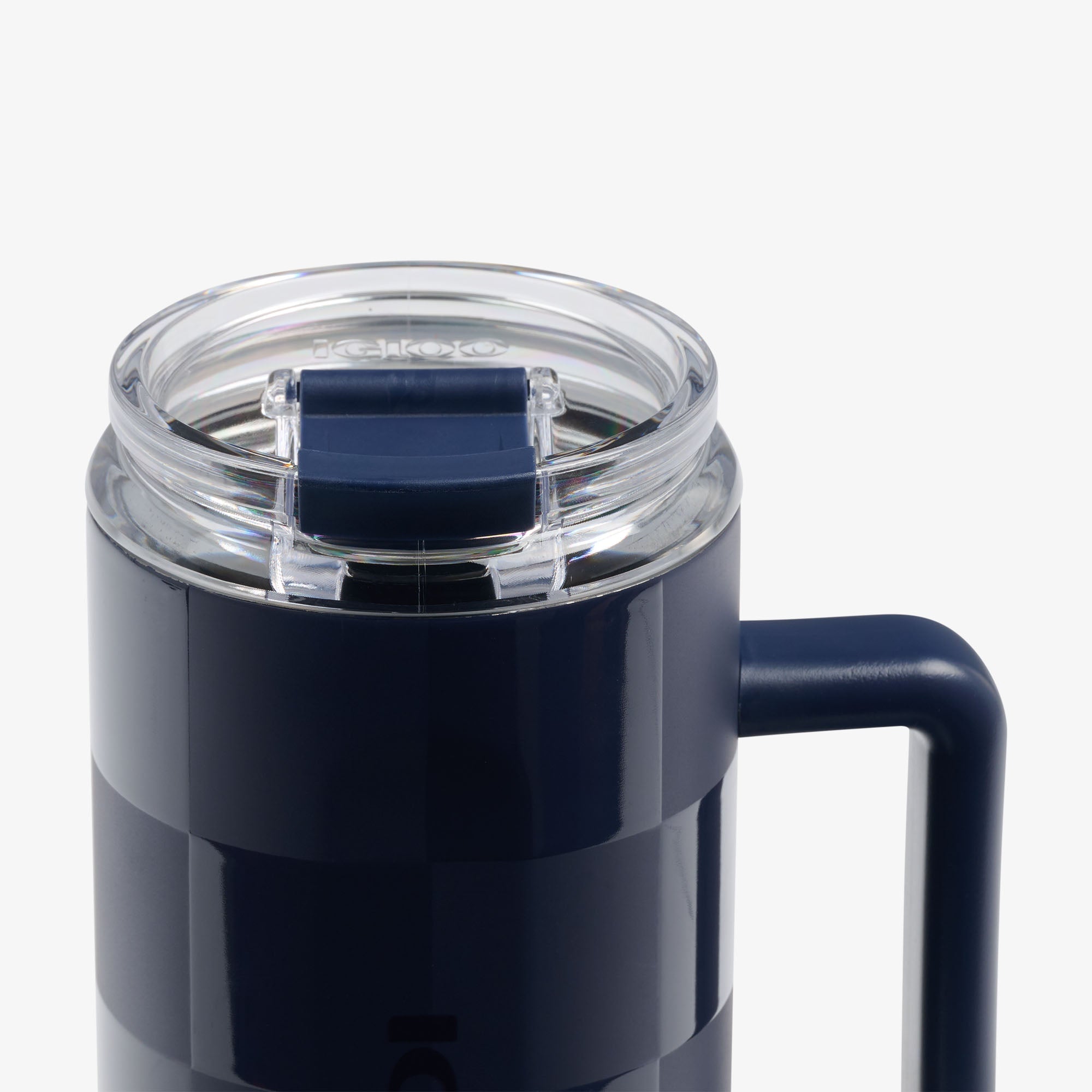 1L Beer Mug Y7 - Navy Check - Product View