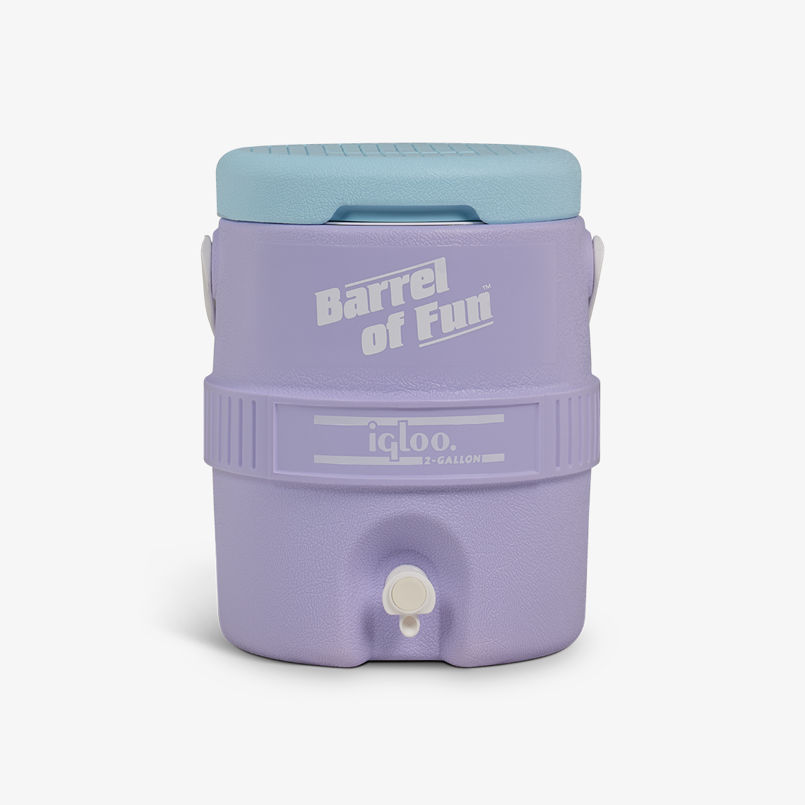 Retro Barrel of Fun 2 Gallon Jug I4 - Lilac - Product View